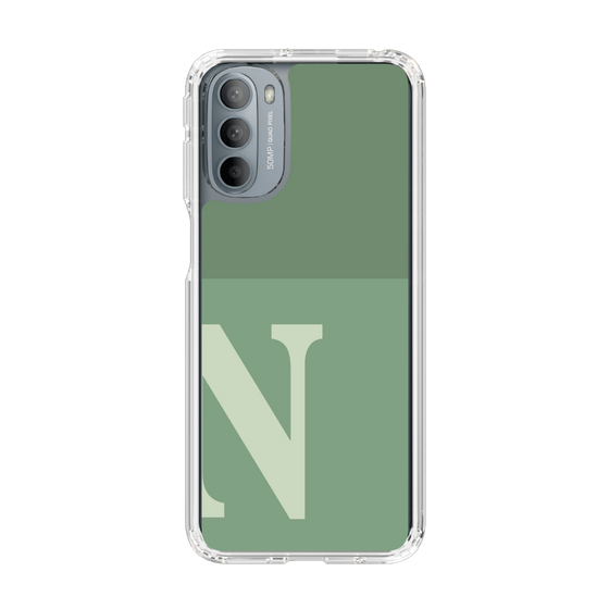 Slim Protection Case［ Original - initial two tone - N green ］