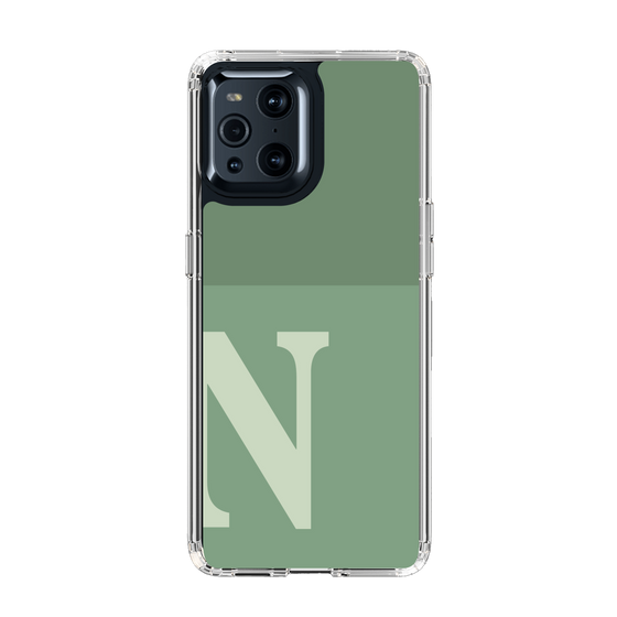 Slim Protection Case［ Original - initial two tone - N green ］