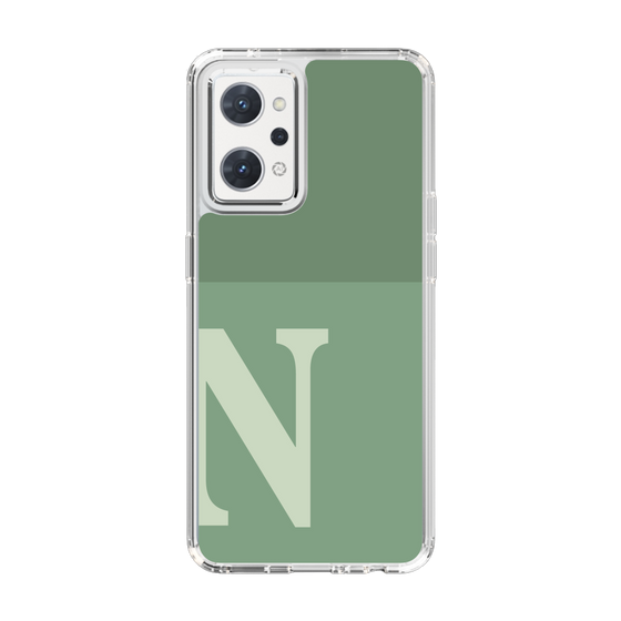 Slim Protection Case［ Original - initial two tone - N green ］