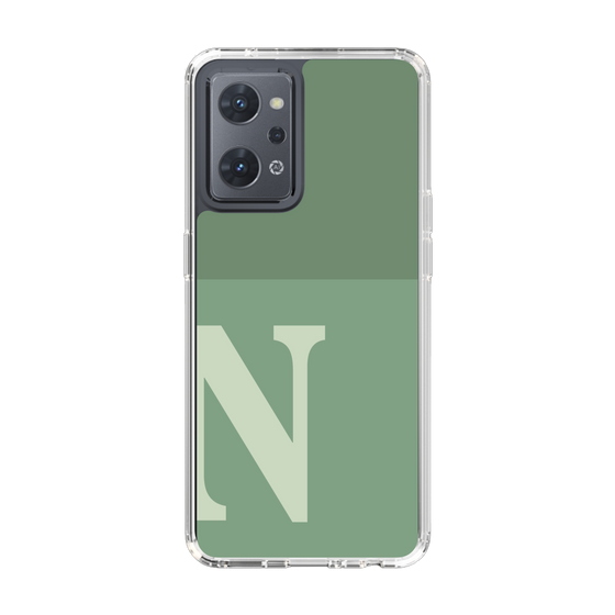 Slim Protection Case［ Original - initial two tone - N green ］
