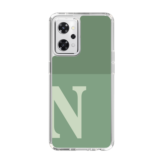 Slim Protection Case［ オリジナル - initial two tone - N green ］