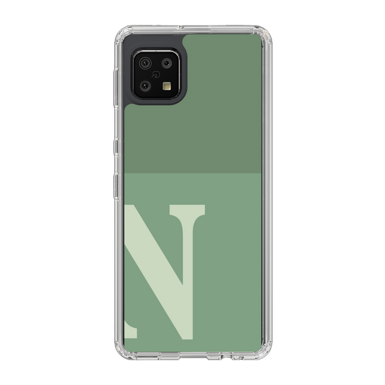 Slim Protection Case［ Original - initial two tone - N green ］