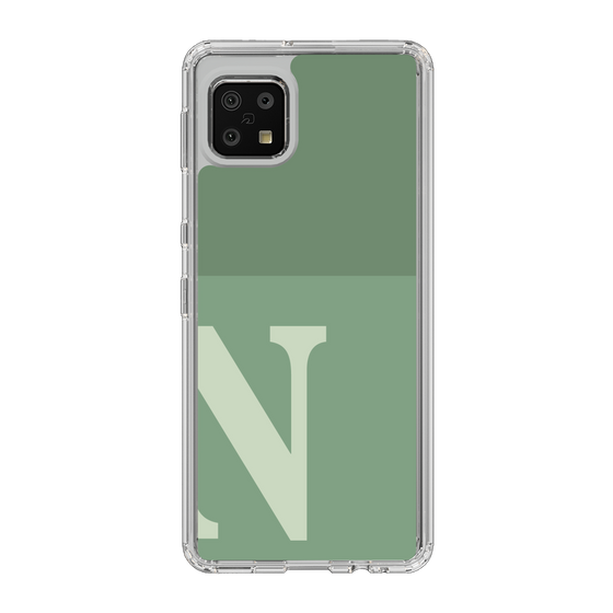Slim Protection Case［ Original - initial two tone - N green ］