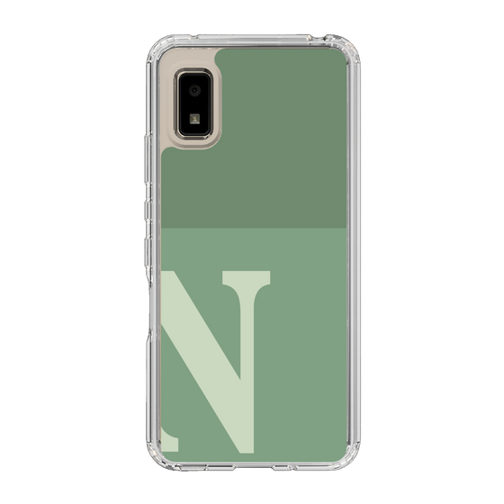 Slim Protection Case［ Original - initial two tone - N green ］
