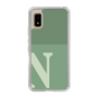 Slim Protection Case［ Original - initial two tone - N green ］