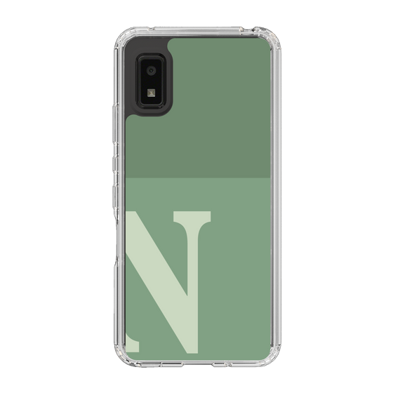Slim Protection Case［ Original - initial two tone - N green ］