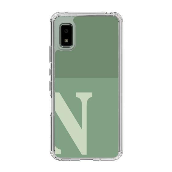 Slim Protection Case［ Original - initial two tone - N green ］