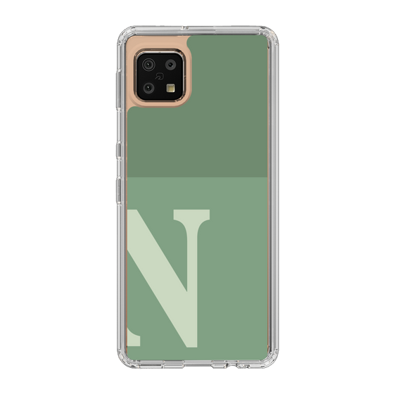 Slim Protection Case［ Original - initial two tone - N green ］