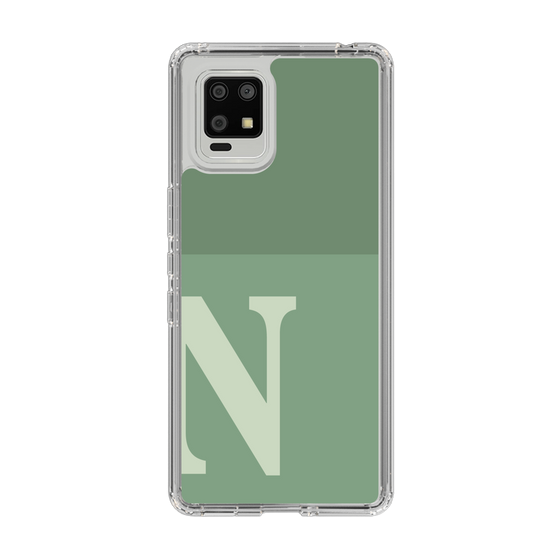 Slim Protection Case［ Original - initial two tone - N green ］
