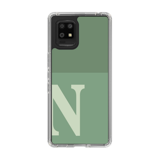 Slim Protection Case［ Original - initial two tone - N green ］