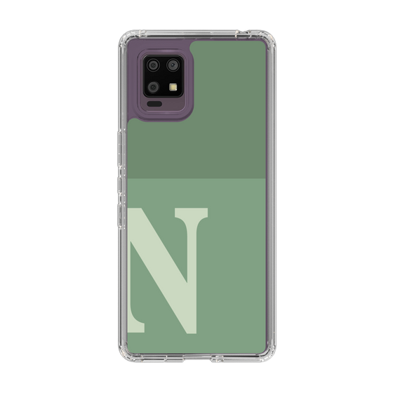 Slim Protection Case［ Original - initial two tone - N green ］