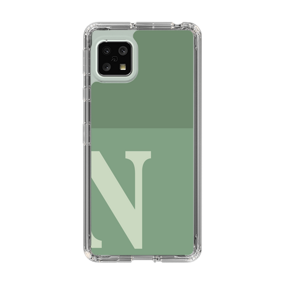 Slim Protection Case［ Original - initial two tone - N green ］