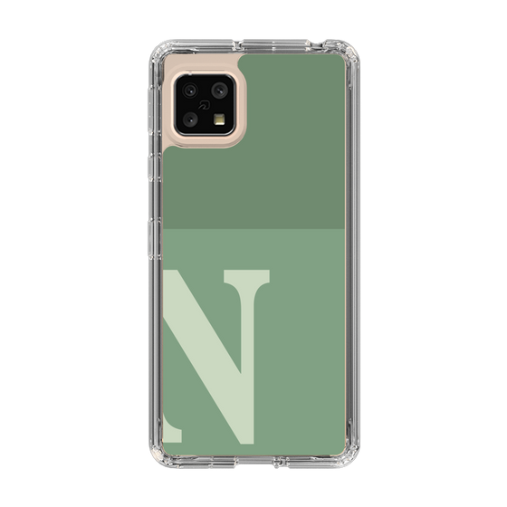 Slim Protection Case［ Original - initial two tone - N green ］