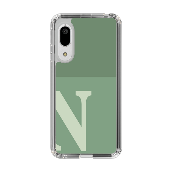 Slim Protection Case［ Original - initial two tone - N green ］