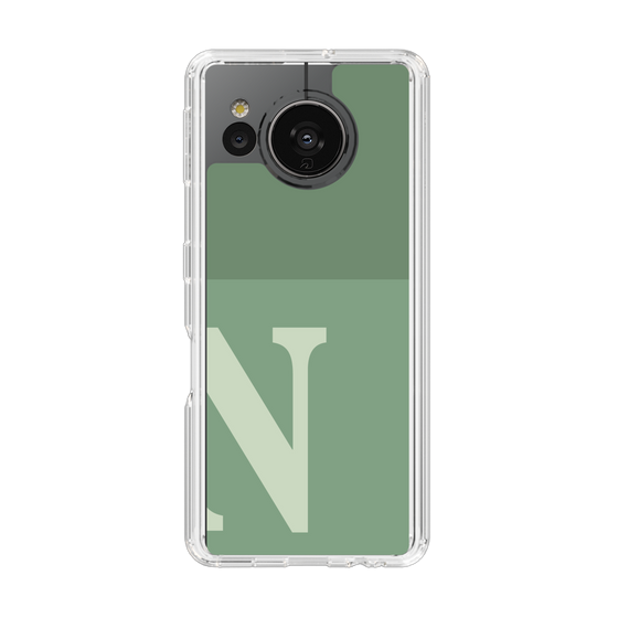 Slim Protection Case［ Original - initial two tone - N green ］