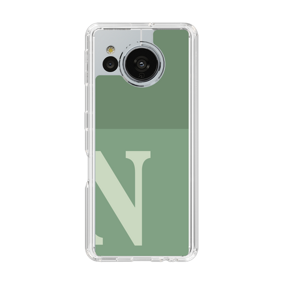 Slim Protection Case［ Original - initial two tone - N green ］