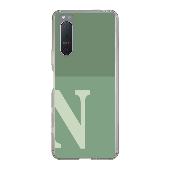Slim Protection Case［ Original - initial two tone - N green ］