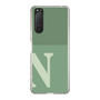 Slim Protection Case［ Original - initial two tone - N green ］