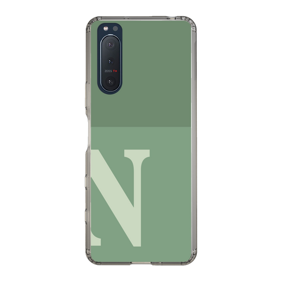Slim Protection Case［ Original - initial two tone - N green ］
