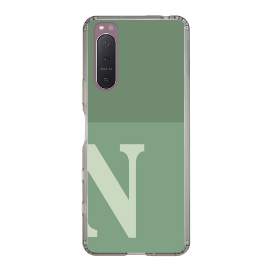 Slim Protection Case［ Original - initial two tone - N green ］