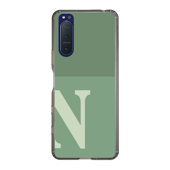 Slim Protection Case［ Original - initial two tone - N green ］