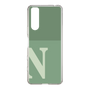 Slim Protection Case［ Original - initial two tone - N green ］