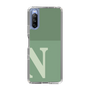 Slim Protection Case［ Original - initial two tone - N green ］