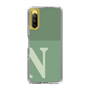 Slim Protection Case［ Original - initial two tone - N green ］