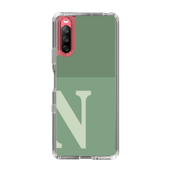 Slim Protection Case［ Original - initial two tone - N green ］