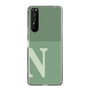 Slim Protection Case［ Original - initial two tone - N green ］