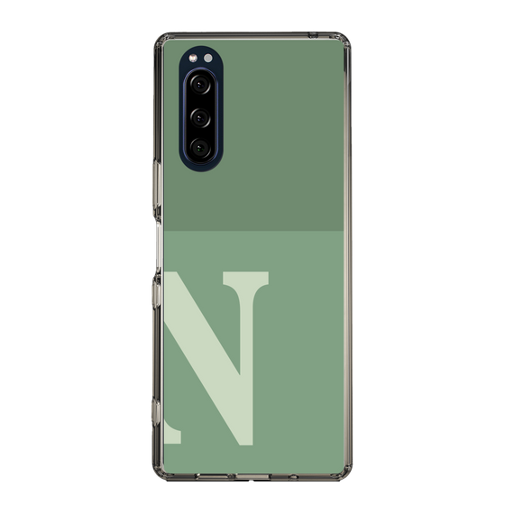 Slim Protection Case［ Original - initial two tone - N green ］
