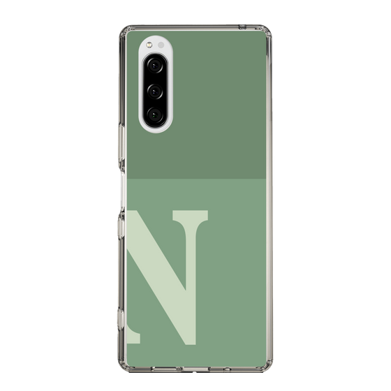 Slim Protection Case［ Original - initial two tone - N green ］