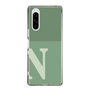 Slim Protection Case［ Original - initial two tone - N green ］