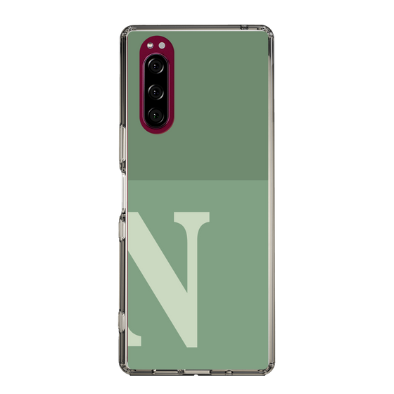 Slim Protection Case［ Original - initial two tone - N green ］