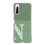 Slim Protection Case［ Original - initial two tone - N green ］
