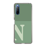 Slim Protection Case［ Original - initial two tone - N green ］