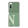 Slim Protection Case［ Original - initial two tone - N green ］