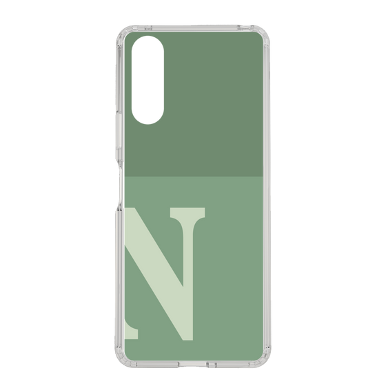 Slim Protection Case［ Original - initial two tone - N green ］