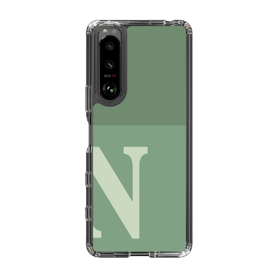 Slim Protection Case［ Original - initial two tone - N green ］