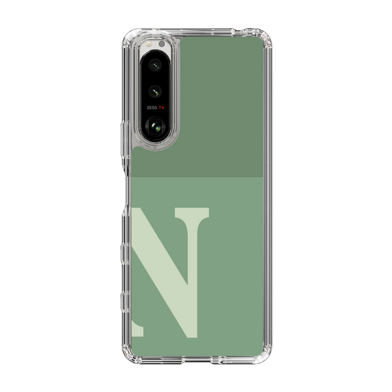 Slim Protection Case［ Original - initial two tone - N green ］