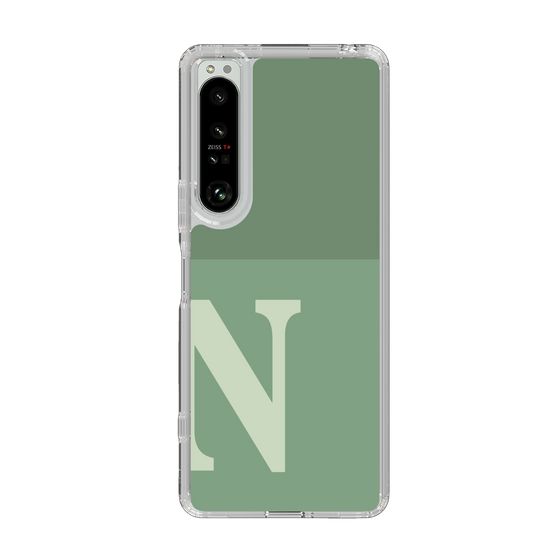 Slim Protection Case［ Original - initial two tone - N green ］