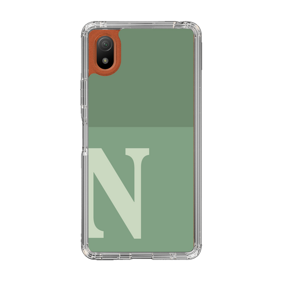 Slim Protection Case［ Original - initial two tone - N green ］