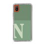 Slim Protection Case［ Original - initial two tone - N green ］