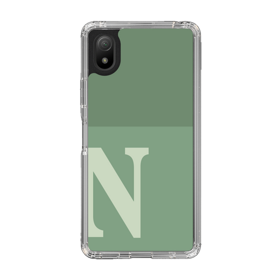 Slim Protection Case［ Original - initial two tone - N green ］