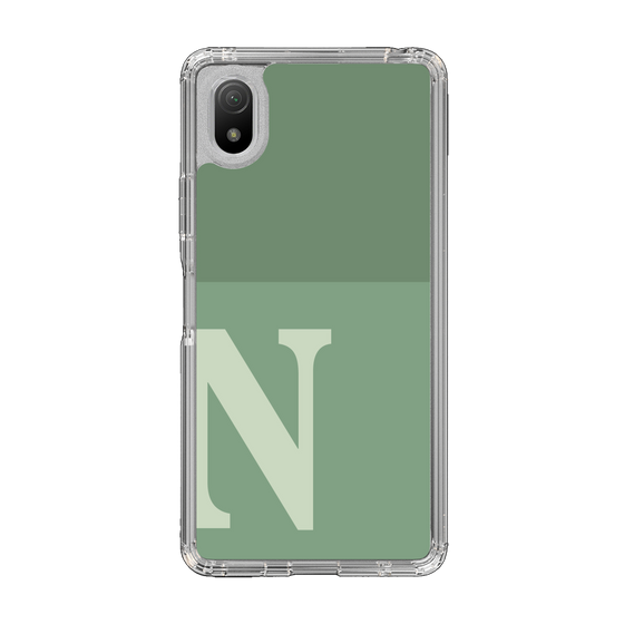 Slim Protection Case［ Original - initial two tone - N green ］