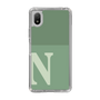Slim Protection Case［ Original - initial two tone - N green ］