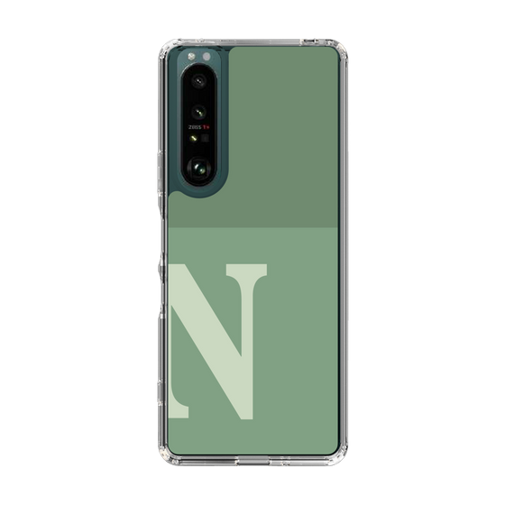 Slim Protection Case［ Original - initial two tone - N green ］