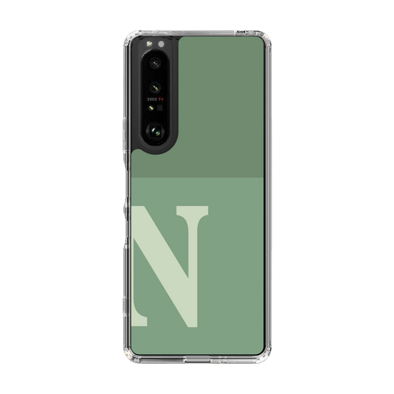 Slim Protection Case［ Original - initial two tone - N green ］