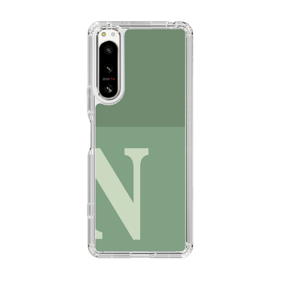 Slim Protection Case［ Original - initial two tone - N green ］