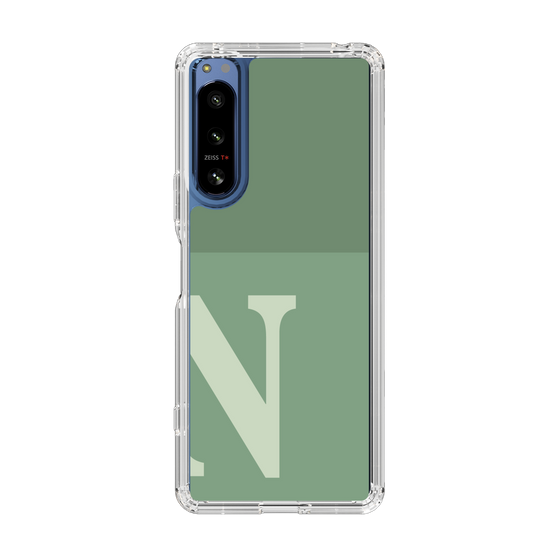 Slim Protection Case［ Original - initial two tone - N green ］